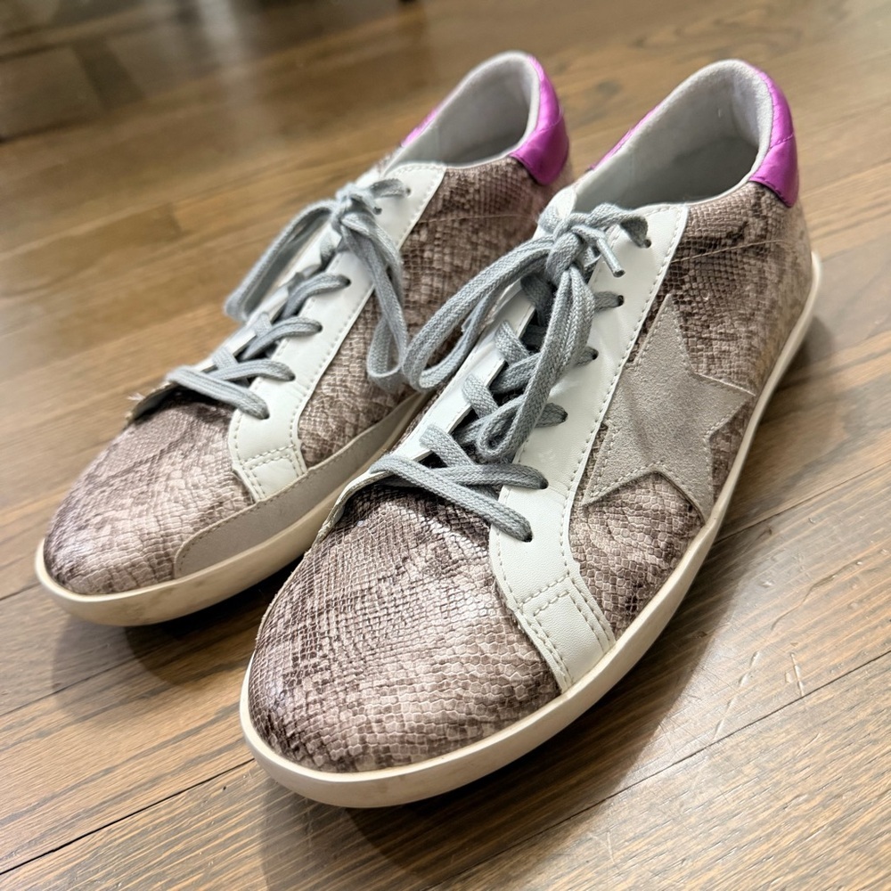 Golden Goose Super-Star sneakers snakeskin print EU 43 US 9